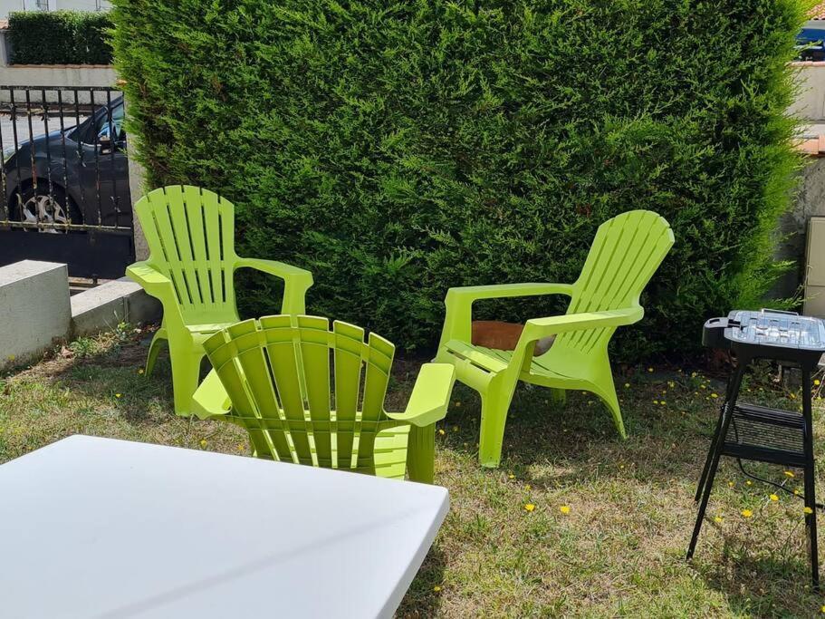 Appt 2 Pieces Avec Jardin Appartement *